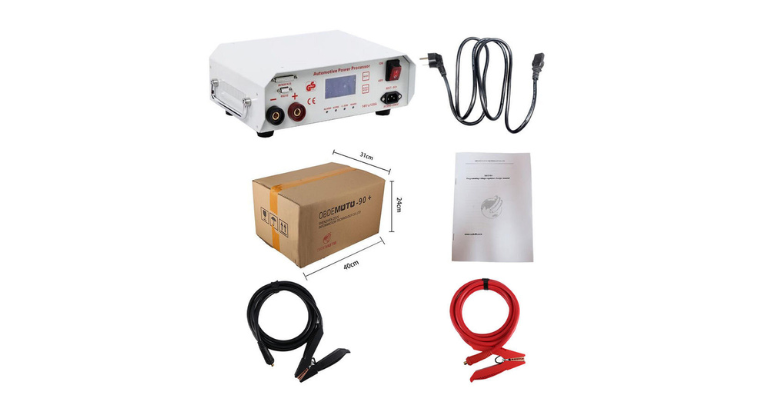 MST-90+ Universal Car Battery Voltage Regulator Charger For ECU Coding Power Stabilizer