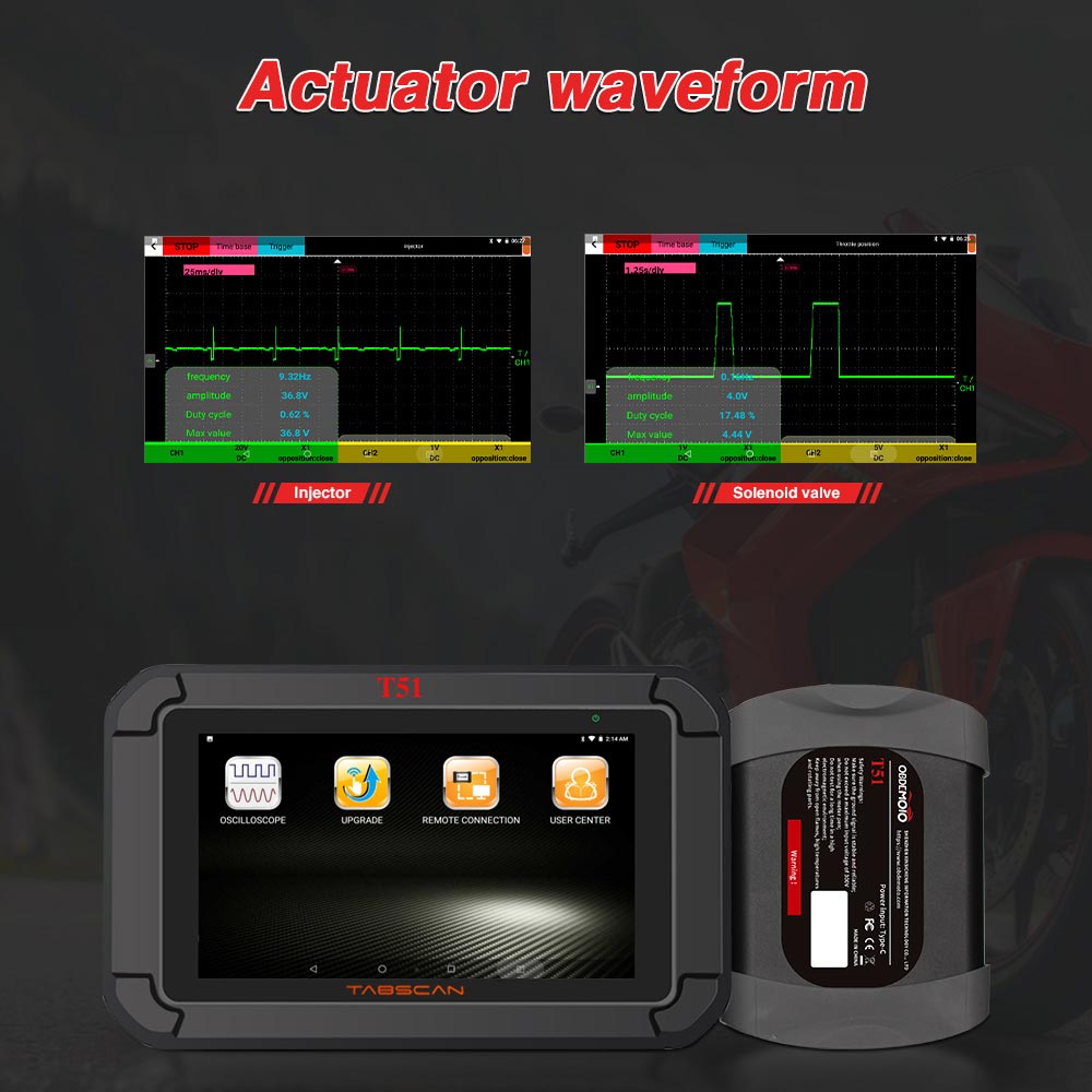 T51 Motorcycle Oscilloscope